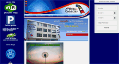 Desktop Screenshot of hotelavenidadecanarias.com